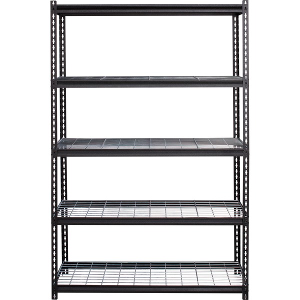 Lorell Wire Deck Shelving 72" Height x 48" Width x 18" Depth Recycled 99930
